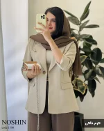 کت مدل نوشین جنس مازراتی کد 1100 - تصویر 5