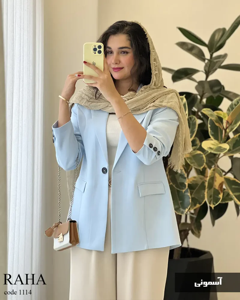 تک کت مدل رها جنس مازراتی کد 1114 - تصویر 4