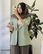 کت مدل نوشین جنس مازراتی کد 1100 - تصویر 6