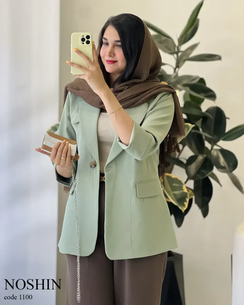 کت مدل نوشین جنس مازراتی کد 1100 - تصویر 6