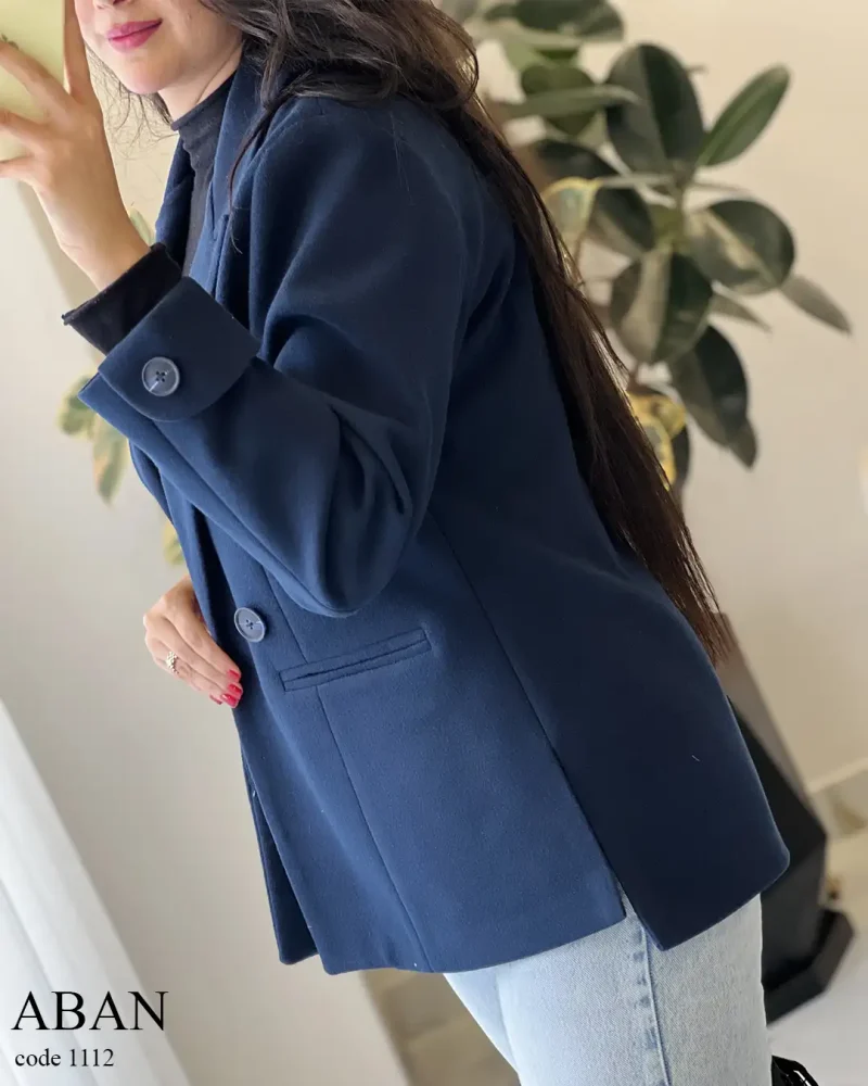 پالتو کتی آبان جنس فوتر کوبیده شده کد 1112 - تصویر 7