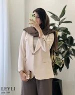 کت مدل لیلی جنس مازراتی کد 1109 - تصویر 4