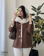 پالتو آسنا جنس فوتر کش کد 1118 - تصویر 2