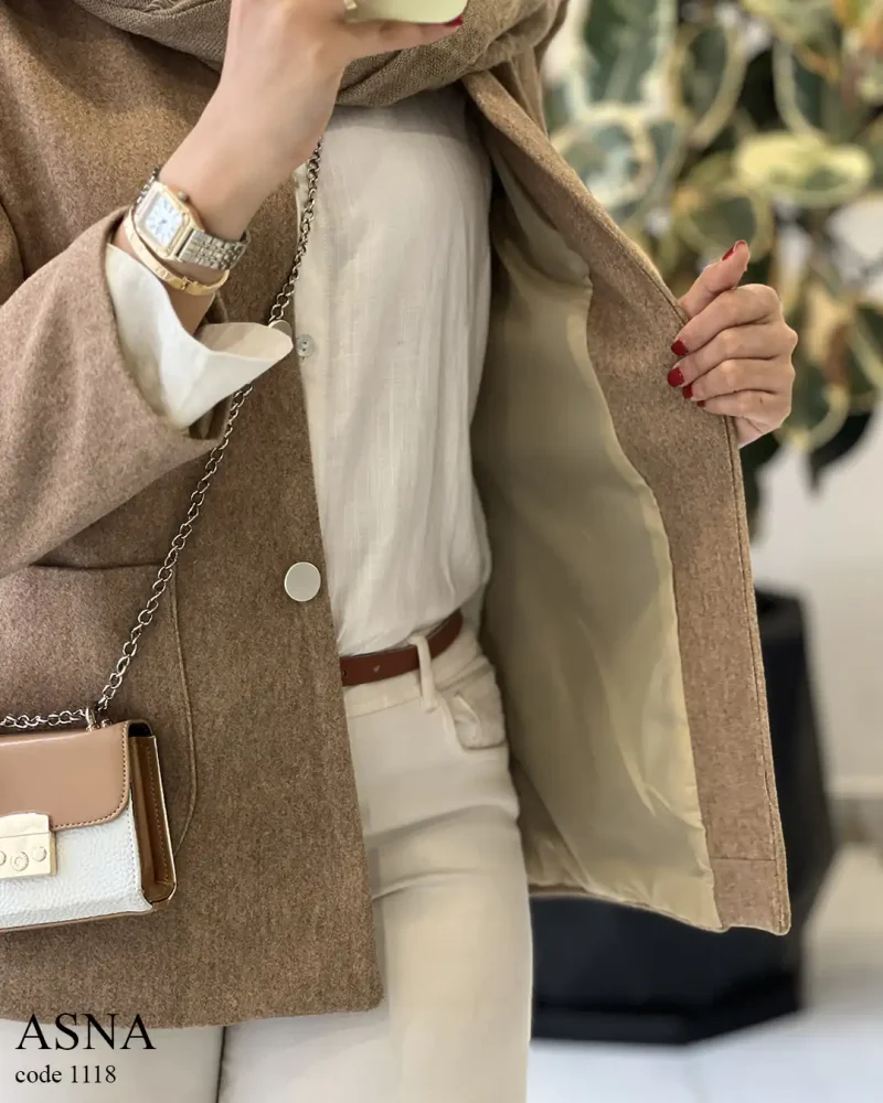 پالتو آسنا جنس فوتر کش کد 1118 - تصویر 13