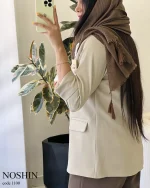 کت مدل نوشین جنس مازراتی کد 1100 - تصویر 10