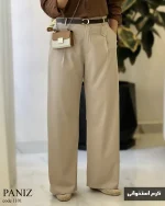 شلوار بگ مدل پانیذ جنس فیونا کد 1101 - تصویر 4