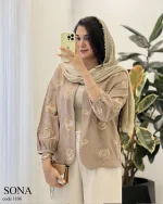 کت مدل سونا جنس لینن درجه یک کد 1106