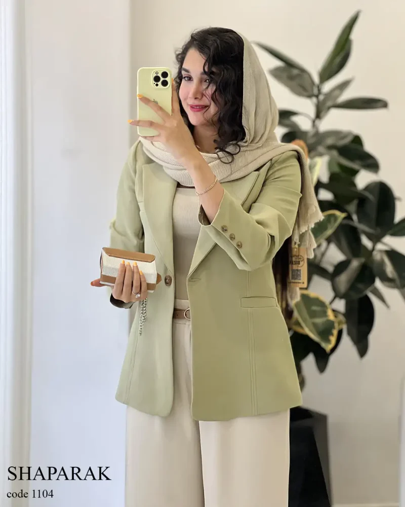 کت مدل شاپرک جنس مازراتی کد 1104 - تصویر 5