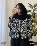کاپشن کتی میرا جنس کار ترک امبردی کد 1120 - تصویر 6