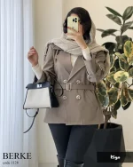 بارونی مدل برکه جنس سانتانا گرم بالا گوشتی کد 1128 - تصویر 5