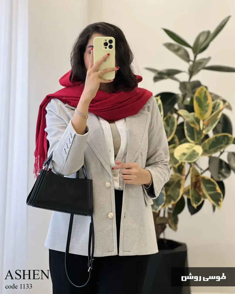 پالتو کتی مدل آشن جنس فوتر لامر ترک کد 1134 - تصویر 4