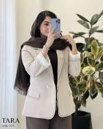کت مزونی مدل تارا جنس پرادا گرم بالا کد  1131 - تصویر 5