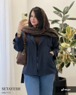 ترنج کت ستایش جنس بارونی سانتانا کد 1123 - تصویر 3