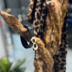 کمربند طرح پاپیون چرم مصنوعی کد 1144 - تصویر 2