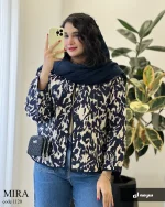 کاپشن کتی میرا جنس کار ترک امبردی کد 1120 - تصویر 3