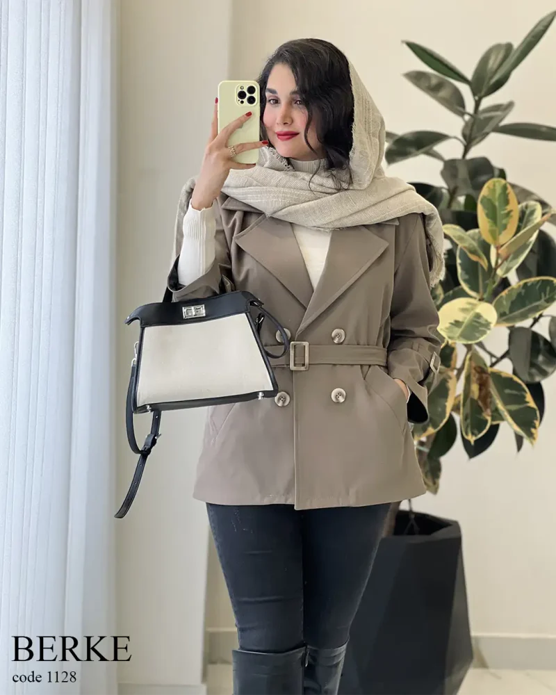 بارونی مدل برکه جنس سانتانا گرم بالا گوشتی کد 1128 - تصویر 8