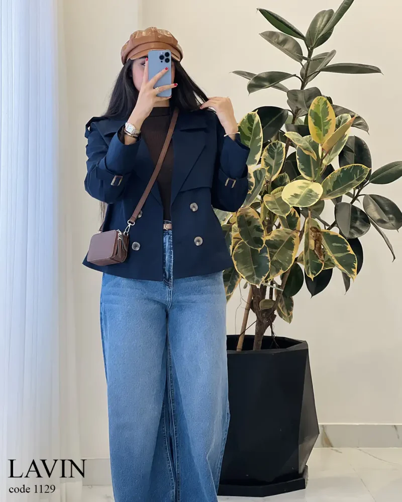 ترنج کت مدل لاوین جنس کتون پرادا کجراه کد 1129 - تصویر 4