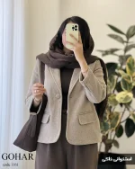 پالتو مدل گوهر جنس فوتر گرم بالا کد 1161 - تصویر 8