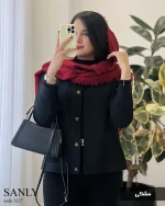 ترنج کت مدل سانلی جنس کتان پنبه کد 1127 - تصویر 6