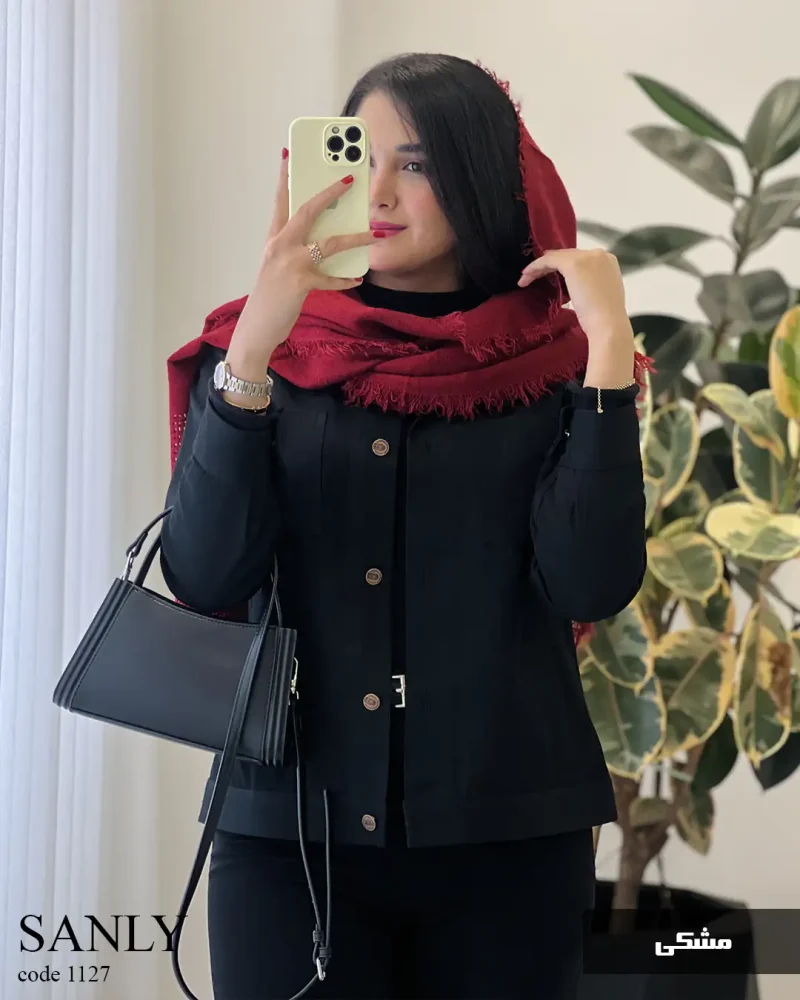 ترنج کت مدل سانلی جنس کتان پنبه کد 1127 - تصویر 6