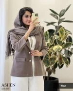 پالتو کتی مدل آشن جنس فوتر لامر ترک کد 1134 - تصویر 5