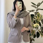 پالتو مدل گوهر جنس فوتر گرم بالا کد 1161