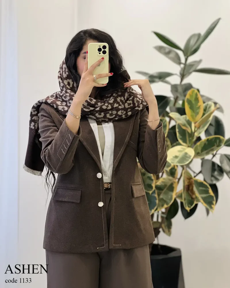 پالتو کتی مدل آشن جنس فوتر لامر ترک کد 1134 - تصویر 9