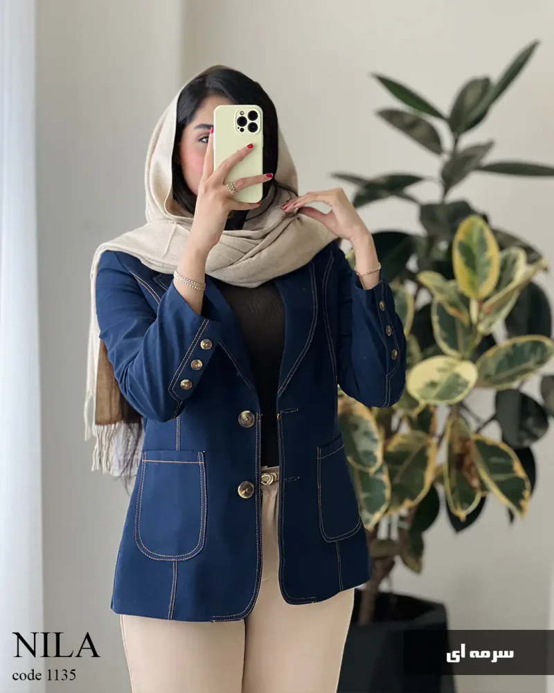 مدل نیلا کتون ایشو کد 1135 - تصویر 8