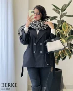 بارونی مدل برکه جنس سانتانا گرم بالا گوشتی کد 1128 - تصویر 10