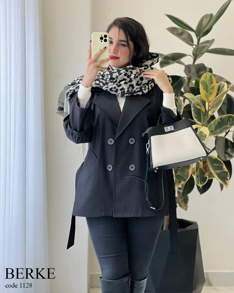 بارونی مدل برکه جنس سانتانا گرم بالا گوشتی کد 1128 - تصویر 10