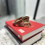 کمربند طرح مستطیلی چرم مصنوعی کد 1143