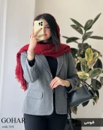 پالتو مدل گوهر جنس فوتر گرم بالا کد 1161 - تصویر 6