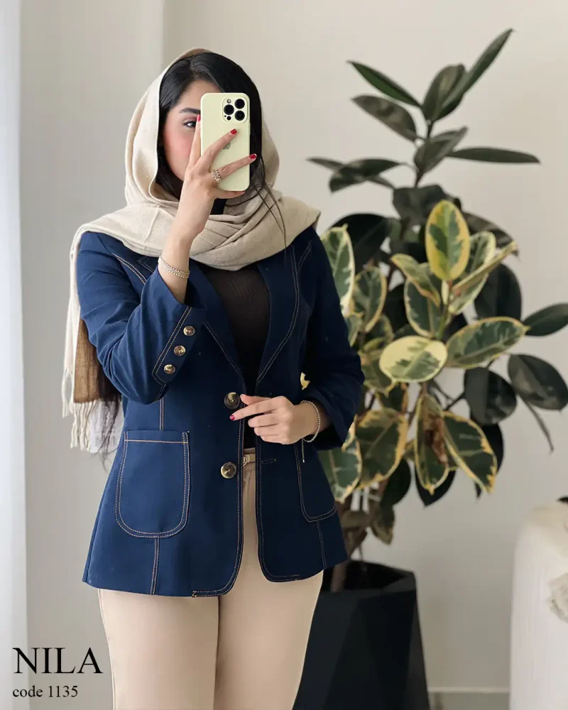 مدل نیلا کتون ایشو کد 1135 - تصویر 3