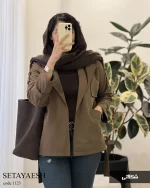 ترنج کت ستایش جنس بارونی سانتانا کد 1123 - تصویر 11