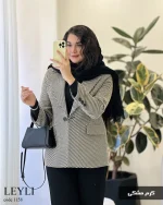 کت مدل لیلی جنس فوتر کجراه کد 1158 - تصویر 6
