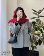 پالتو کتی گندم جنس فوتر کجراه ترک کد 1159 - تصویر 6