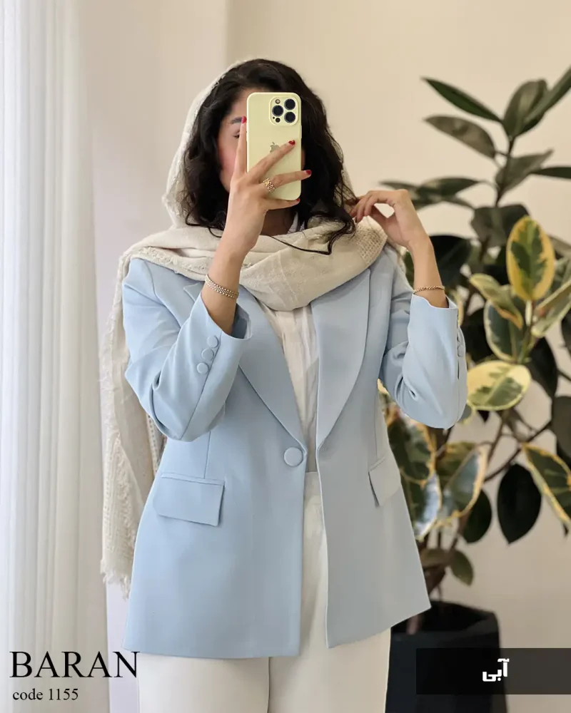 کت مدل باران جنس مازراتی کد 1155 - تصویر 4