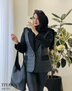 مدل تیارا جنس چرم درجه یک امبردی کد 1163 - تصویر 2