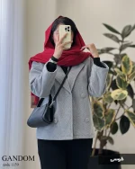 پالتو کتی گندم جنس فوتر کجراه ترک کد 1159 - تصویر 5