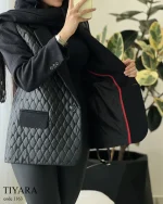 مدل تیارا جنس چرم درجه یک امبردی کد 1163 - تصویر 4