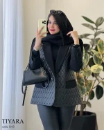 مدل تیارا جنس چرم درجه یک امبردی کد 1163
