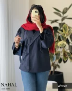 بارونی مدل نهال جنس سانتانا کد 1146 - تصویر 6