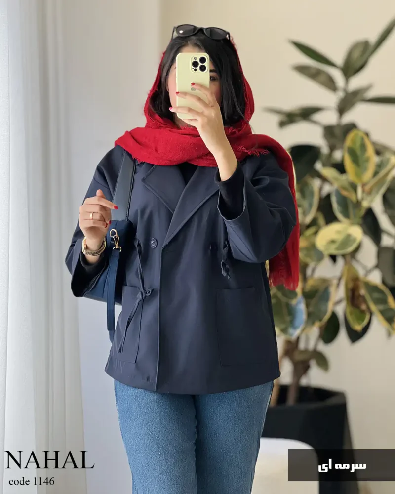 بارونی مدل نهال جنس سانتانا کد 1146 - تصویر 6