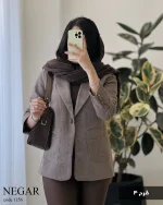 کت مدل نگار جنس جناغی کجراه کد 1156 - تصویر 11