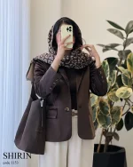 سری اول پیش فروش کت شیرین جنس مخمل ترک کد 1153