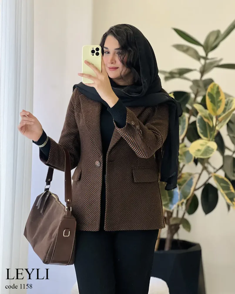 کت مدل لیلی جنس فوتر کجراه کد 1158 - تصویر 5