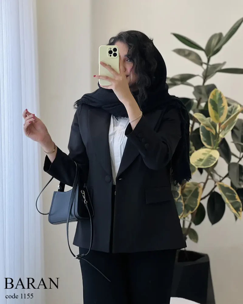 کت مدل باران جنس مازراتی کد 1155 - تصویر 5