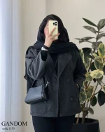 پالتو کتی گندم جنس فوتر کجراه ترک کد 1159 - تصویر 8