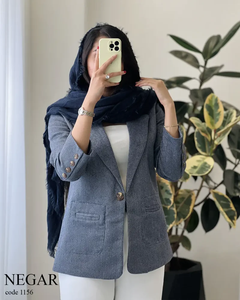 کت مدل نگار جنس جناغی کجراه کد 1156 - تصویر 4