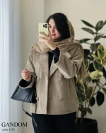 پالتو کتی گندم جنس فوتر کجراه ترک کد 1159